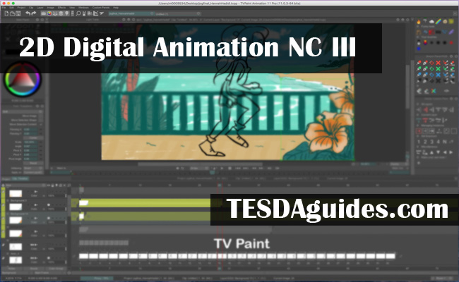 2D Digital Animation NC III TESDA courses